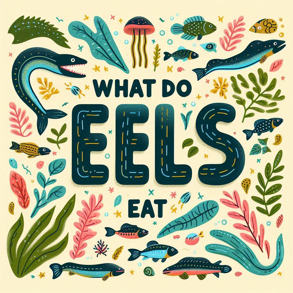 what do eels eat