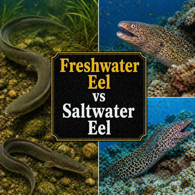 Freshwater Eel vs Saltwater Eel