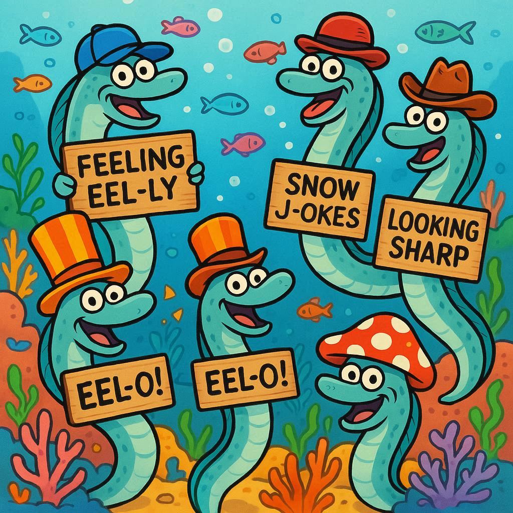 eel puns and jokes