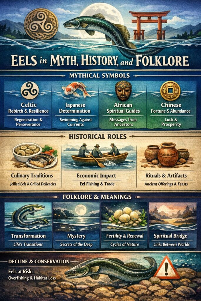 Eels in Myth, History, and Folklore The Eternal Enigma