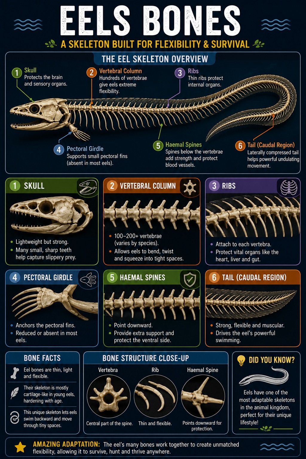 Do Eels Have Bones