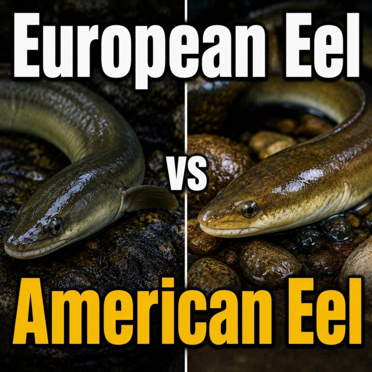 European Eel vs American Eel