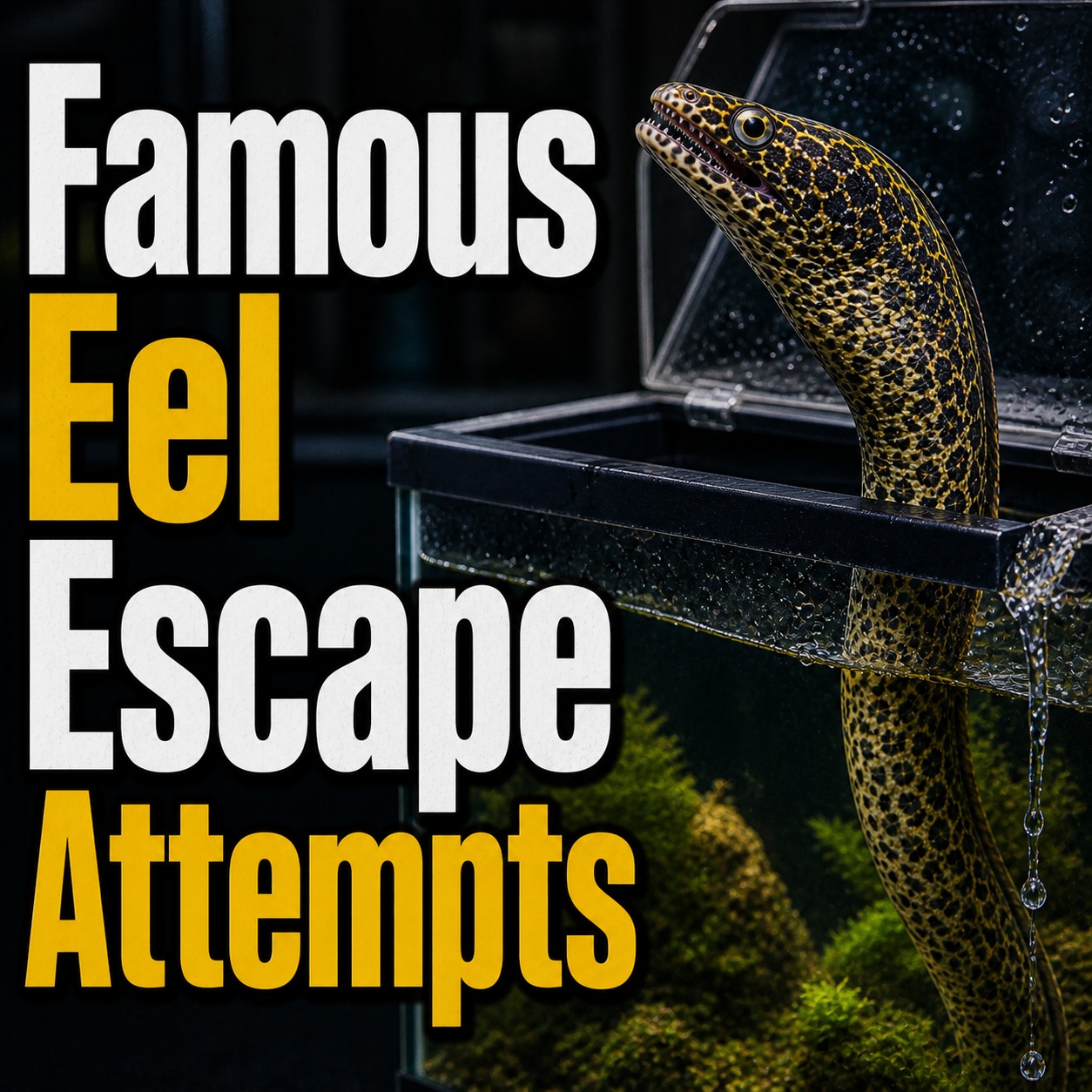 Famous Eel Escape Attempts