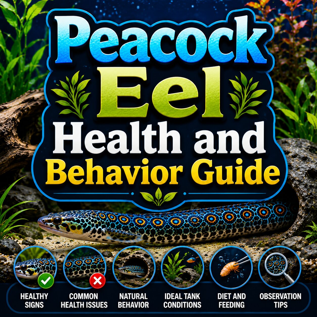 Peacock Eel Health and Behavior Guide