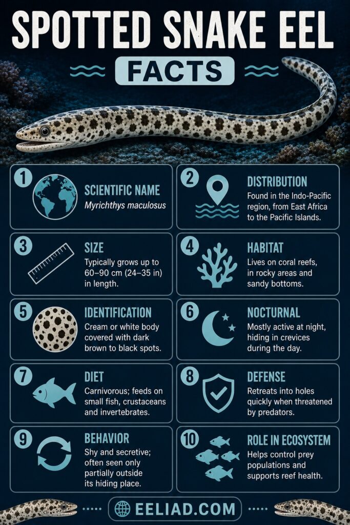 Spotted Snake Eel Facts
