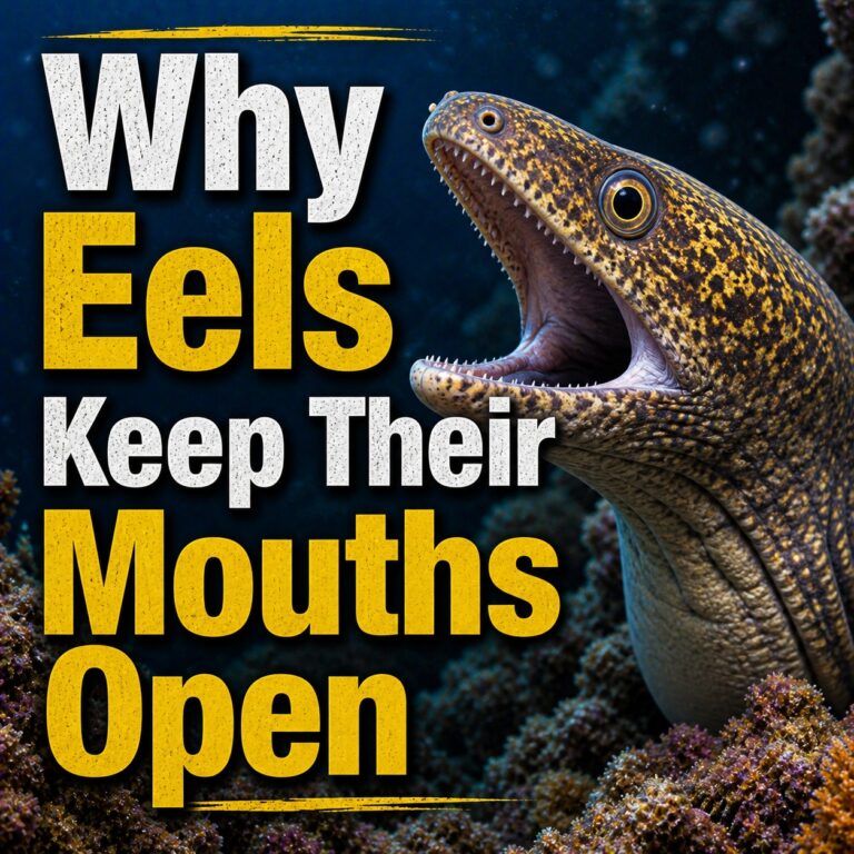 Why Eels Keep Their Mouths Open