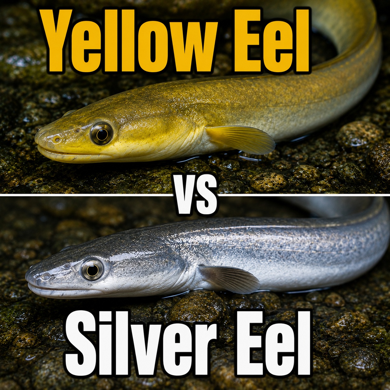 Yellow Eel vs Silver Eel